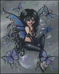 (image for) Black Fairy with Bubbles